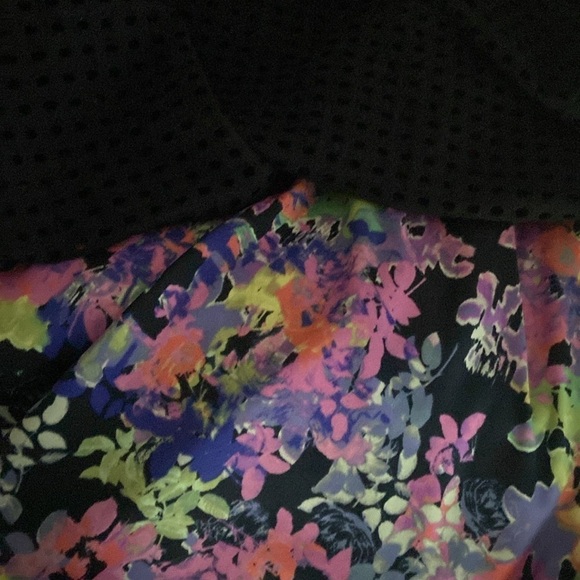 Lane Bryant Black Eyelet Sleeveless Cotton Fit And Flare Plus Size 22 Dress - Picture 8 of 9